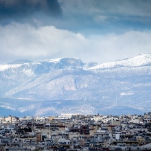 Χιόνια στον Υμηττό