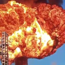 Στιγμιότυπο της έκρηξης