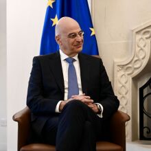 Ο υπουργός Εθνικής Άμυνας, Νίκος Δένδιας