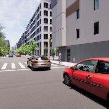 Η θέση του σηματοδότη  | Τρισδιάστατος σχεδιασμός: Χρήστος Σαραφέρας, αρχιτέκτων