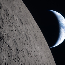 Αποστολή Artemis II: Η Σελήνη με φόντο τη Γη
