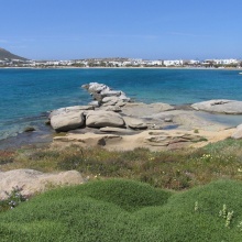 Η παραλία της Αγίας Άννας στη Νάξο