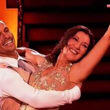 Η Βικτόρια Χίσλοπ στο πρώτο live του Dancing With The Stars