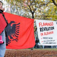 Διαδηλώσεις κατά του Έντι Ράμα στην Αλβανία