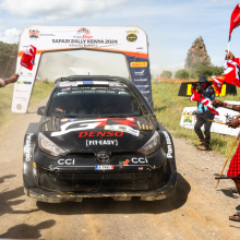 Ο Kalle Rovanpera κερδίζει το Ράλι Σαφάρι Κένυας