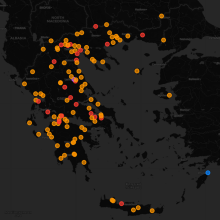 Πού υπάρχουν τώρα αγροτικά μπλόκα - Δείτε live χάρτη 