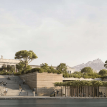 Φωτορεαλιστική απεικόνιση νέας εισόδου ΕΑΜ 