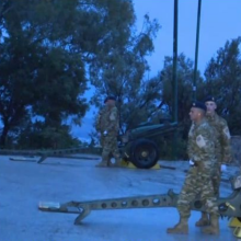 25η Μαρτίου: Οι 21 κανονιοβολισμοί στο Λυκαβηττό για τον εορτασμό της Εθνικής Επετείου