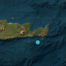 Ισχυρός σεισμός τώρα στο Λασίθι