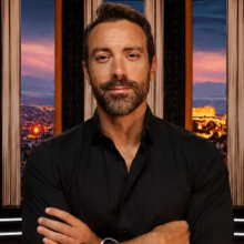 Σάκης Τανιμανίδης, παρουσιαστής του Dragons' Den