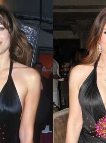 H Ελίζαμπεθ Χάρλεϊ φόρεσε το ίδιο φόρεμα μετά από 27 χρόνια