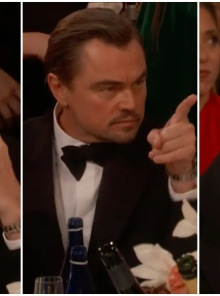 Δεν είμαι ρουφιάνος: Ο Λεονάρντο Ντι Κάπριο αρνείται να αποκαλύψει σε ποιον μιλούσε στο viral βίντεο από τις Χρυσές Σφαίρες