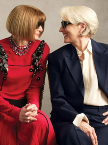 Άννα Γουίντουρ και Μέριλ Στριπ