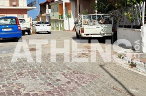 Το σημεία όπου έλαβε χώρα το περιστατικό με τον πυροβολισμό