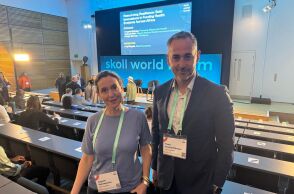 Πάνος Κωνσταντόπουλος, Πρόεδρoς του Kaizen Foundation και Αγγελική Κοσμοπούλου, Senior Advisor του Kaizen Foundation