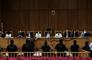 Δίκη Χρυσής Αυγής: Η αίθουσα του δικαστηρίου