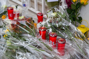 Το σημείο όπου δολοφονήθηκε ο 19χρονος Άλκης Καμπανός