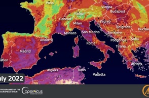 Προειδοποίηση Copernicus για ακραίο κίνδυνο πυρκαγιάς στην Αττική