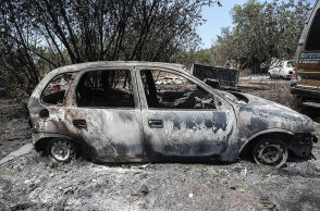 Η επόμενη μέρα της πυρκαγιάς στην Πεντέλη