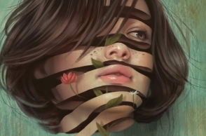 Εικ.: λεπτομέρεια από το εξώφυλλο του ΥΑ μυθιστορήματος «Wilder girls» της Rory Power.