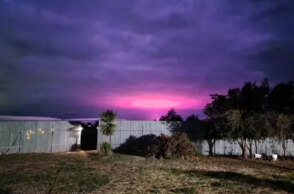 Ο ροζ ουρανός στην Αυστραλία