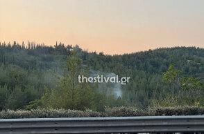 Πυροσβέστες στη Θεσσαλονίκη πρόλαβαν τη φωτιά στο Σέιχ Σου