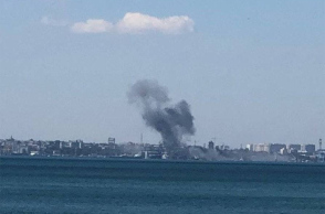 Ρωσική πυραυλική επίθεση στην Οδησσό