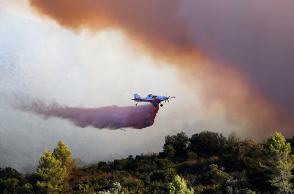 Νέα πυρκαγιά στην Αρντές στη Γαλλία