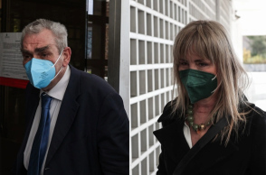 Ο Δημήτρης Παπαγγελόπουλος και η Ελένη Τουλουπάκη