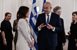 ΣΥΝΑΝΤΗΣΗ ΥΠΕΞ Ν. ΔΕΝΔΙΑ ΜΕ ΤΗΝ ΥΠΕΞ ΤΗΣ ΓΕΡΜΑΝΙΑΣ AN. BAERBOCK