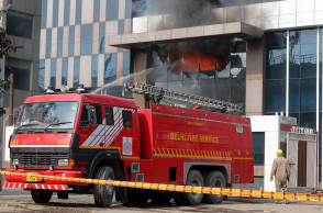 Πυροσβέστης στην Ινδία