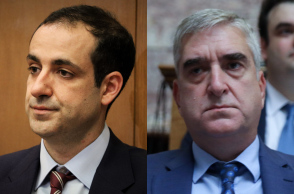 Ο Γρηγόρης Δημητριάδης και ο Παναγιώτης Κοντολέων