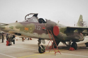 Μαχητικό Su-25 της Βόρειας Μακεδονίας