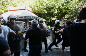 Με ένταση ξεκίνησαν οι εργασίες για το Μετρό στην πλατεία Εξαρχείων