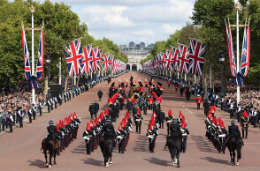 Πομπή της σορού της βασίλισσας Ελισάβετ