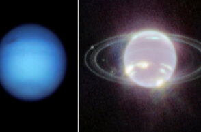 Ο Ποσειδώνας όπως τον «είδε» το τηλεσκόπιο Hubble και το τηλεσκόπιο James Webb