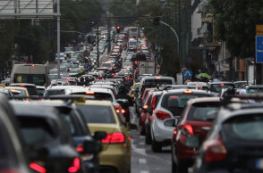 Μποτιλιάρισμα στους δρόμους της Αθήνας