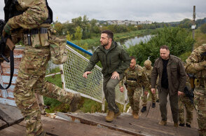 Ο πρόεδρος της Ουκρανίας Βολοντίμιρ Ζελένσκι