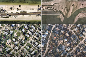 Το πριν και το μετά του κυκλώνα Ίαν στην Φλόριντα