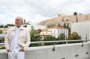 Ο Τζον Μάλκοβιτς επισκέφθηκε το Μουσείο Ακρόπολης