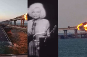 Η έκρηξη στη γέφυρα της Κριμαίας και το «Happy Birthday Mr President» από τη Μέριλιν Μονρόε