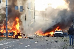 Αναφορές για ισχυρές εκρήξεις στο Κίεβο 