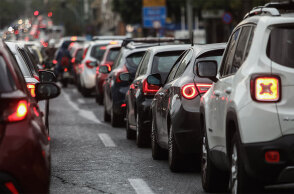Κίνηση στους δρόμους της Αθήνας