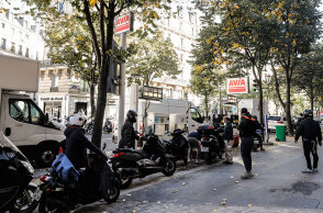 Ουρές στα πρατήρια καυσίμων στη Γαλλία