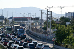 Κίνηση στους δρόμους της Αθήνας