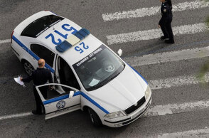 Περιπολικό της Αστυνομίας σε δρόμο της Αθήνας