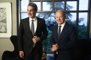 Κυριάκος Μητσοτάκης και Όλαφ Σολτς