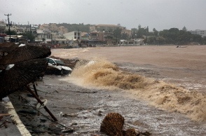 Μεγάλες καταστροφές προκάλεσε η κακοκαιρία στην Κρήτη