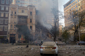 Κατεστραμμένες υποδομές στην Ουκρανία από ρωσικούς βομβαρδισμούς 