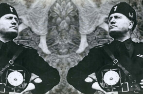 Ο Ιταλός δικτάτορας Μπενίτο Μουσολίνι